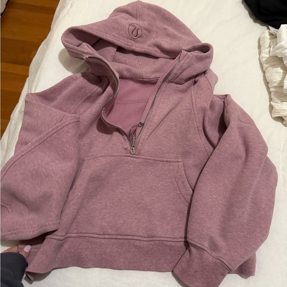 lululemon Scuba Pink Hoodie Jacket